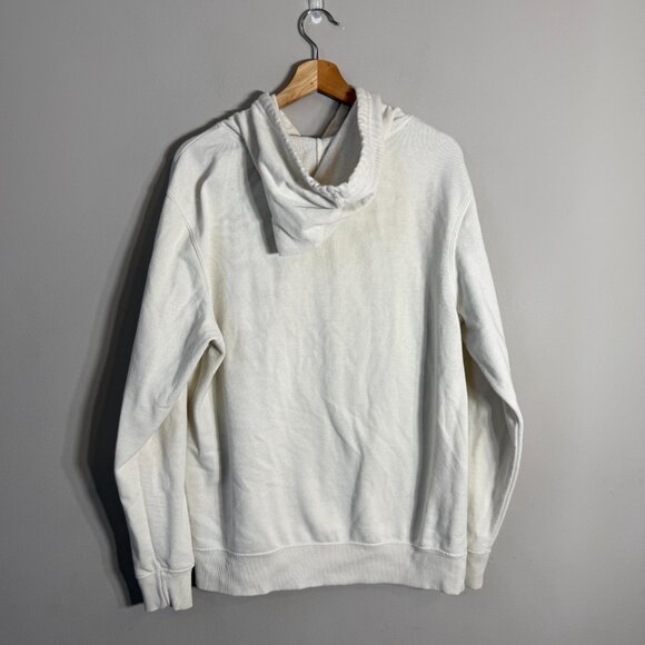 Grateful Dead Hooded Sweatshirt Pullover Hoodie Women's Medium Ivory Dead Head - Picture 4 of 12